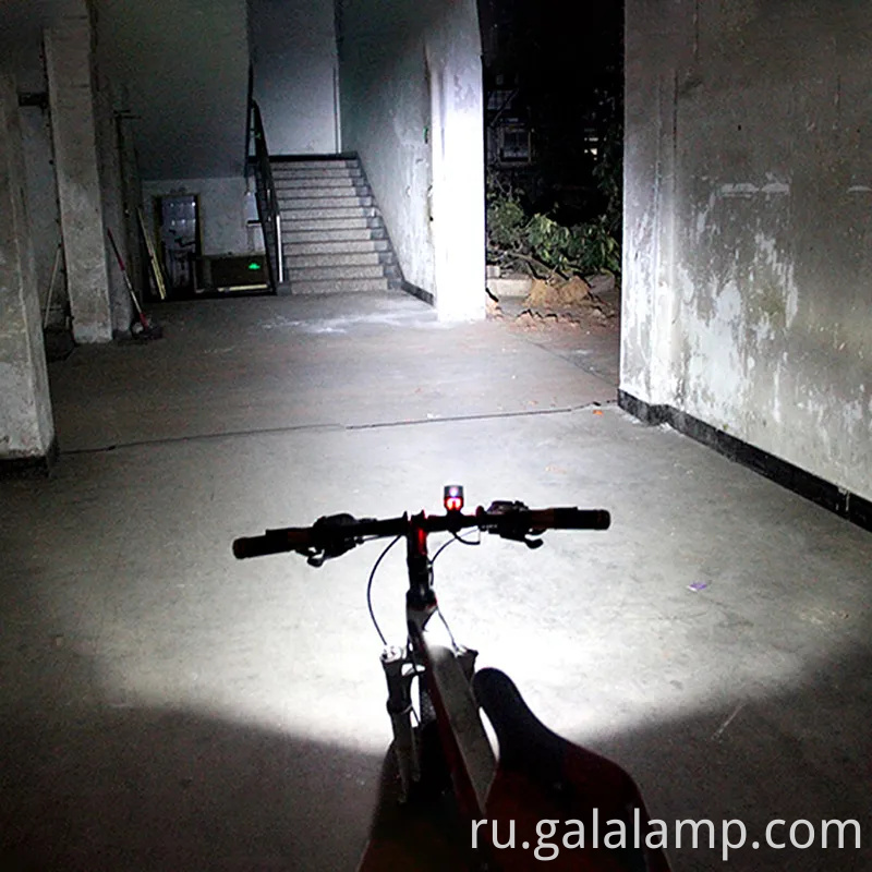 Конечный водонепроницаемый велосипедный рог и яркий светодиодный световой комбо